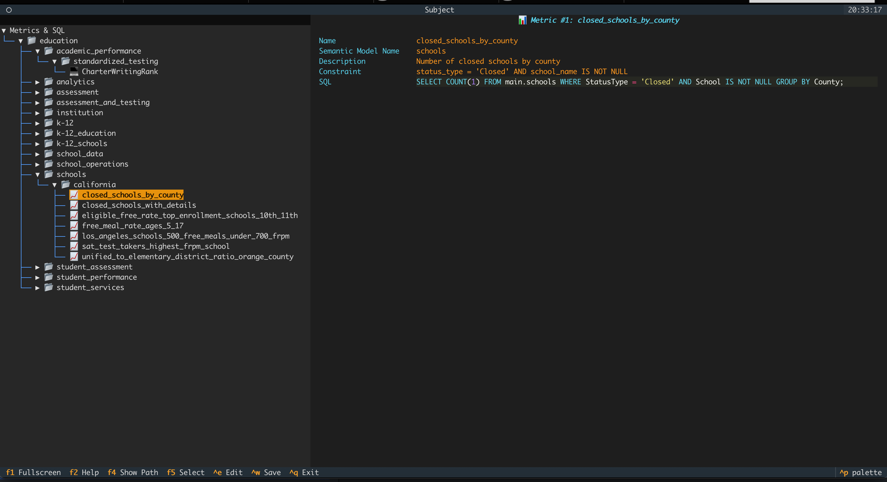 Subject Screen_Metrics