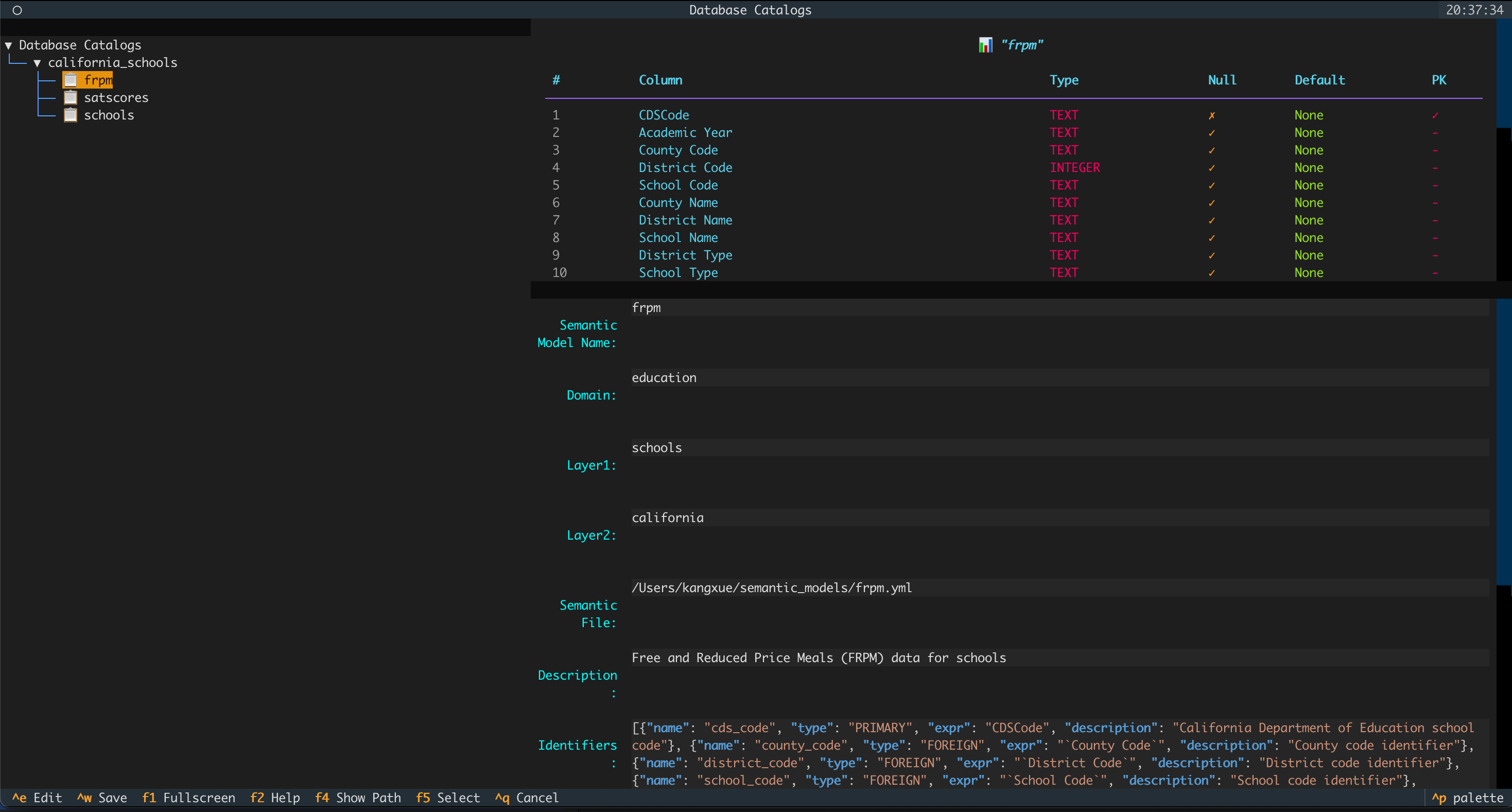 Catalog Screen_Edit_Semantic