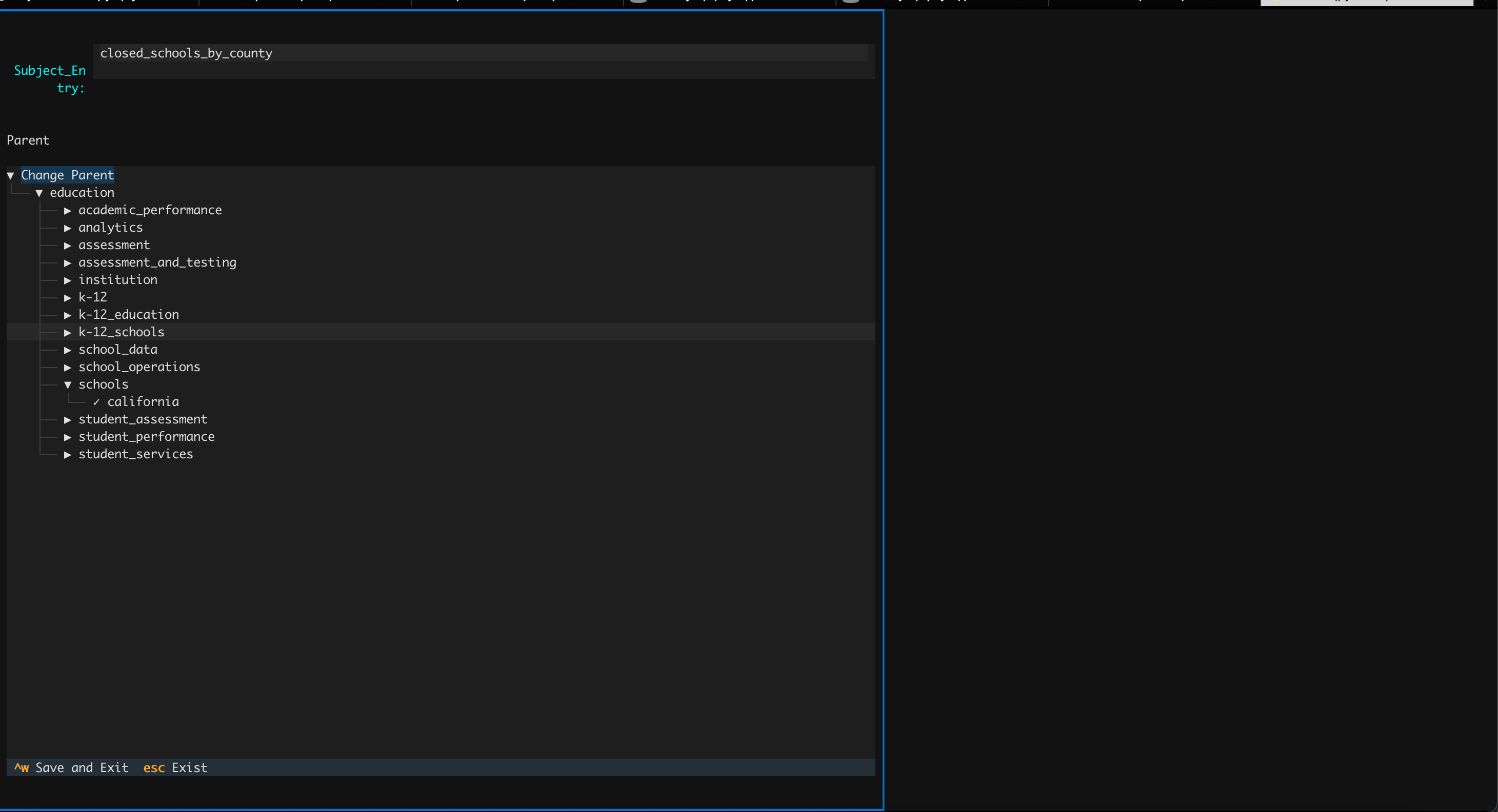 Subject Screen_Edit_Domain